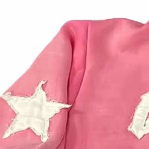 Fabricante personalizado invierno sol se desvaneció desgastado bordado Street-Wear ácido lavado 400 Gsm hombres peso pesado térmico polar Sudadera con capucha - Product Image 4