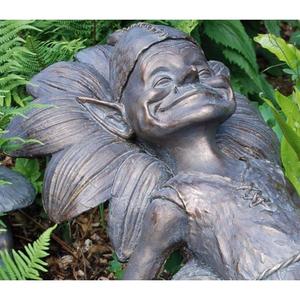 Granja moderna Pixie escultura decorativa jardín accesorios hechos a mano fundido Pixie al aire libre decoración del hogar estatuilla precio al por mayor - Product Image 5