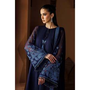 Ensemble de costume pour femme en mousseline brodée PR-1287 - Product Image 5