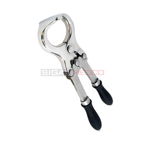 Pinza de Castración Burdizzo de Acero Inoxidable Alemán Reutilizable de 9 Pulgadas, Instrumento Veterinario para Ganado, Emasculador para Caballos, Banda de Castración - Product Image 2