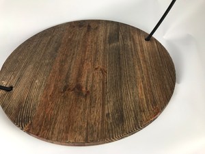 แท่นวางเค้กโลหะสีดำเคลือบแบบเรียบง่ายและขนาดเล็กแท่นวางสำหรับเสิร์ฟเค้กของหวานง่ายต่อการเคลื่อนย้ายและดีไซน์เรียบง่าย - Product Image 3