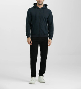 Sudadera con Capucha y Cremallera para Hombre, Estilo Deportivo, Holgada, de Algodón y Poliéster, Chaqueta Deportiva con Cremallera, Ropa de Moda con Capucha para Otoño - Product Image 5