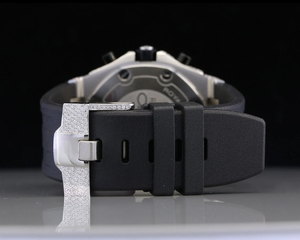 Reloj de movimiento de cuarzo helado de Hip Hop de lujo, esfera analógica personalizada, diseño de moda, probador de diamantes VVS, nueva moissanita de gama alta - Product Image 6