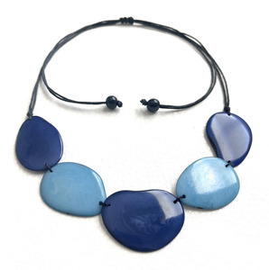 Collar de cuentas de resina de Color loro para fiestas de boda compromiso fiestas de Navidad y ropa de oficina - Product Image 4