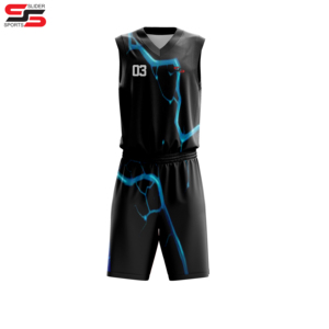 Nueva llegada uniforme de baloncesto profesional para el entrenamiento del equipo uniforme de baloncesto en MOQ bajo - Product Image 4