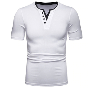 Vente en gros en vrac T-shirt uni vierge pour hommes Impression par sublimation personnalisée logo Marque T-shirt en coton épais Fabriqué au Pakistan - Product Image 4