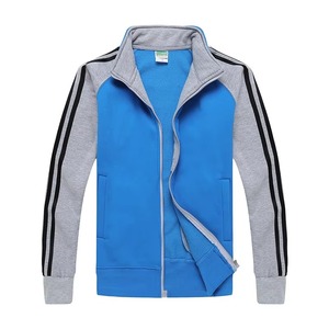 Vestes de sport pour hommes en polyester de qualité supérieure Vestes à col montant avec logo personnalisé - Product Image 6