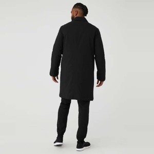 <b>Men's</b> Fashionable Slim-Fit Long Windproof and Water-Resistant Outerwear Lightweight Overcoat for Spring Fall and Winter - Product Image 2