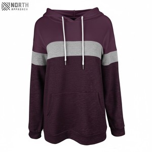 Multi couleurs personnalisé décontracté à manches longues pulls à capuche pour femme haut confortable basique tricoté uni vierge femmes sweat à capuche - Product Image 1