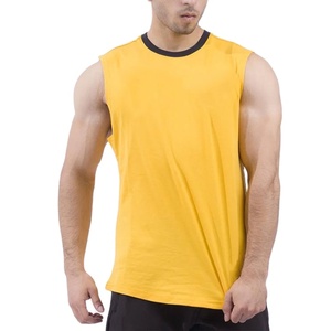 เสื้อกล้ามผู้ชายแบบยาว น้ำหนัก 240 กรัม ผ้าถัก ทรงวินเทจ แฟชั่นสำหรับฤดูร้อน เหมาะสำหรับวิ่ง ออกกำลังกาย หรือใส่ลำลองกลางแจ้ง - Product Image 6