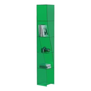 Artfulcosmos Acrylic <b>Corner</b> Bookshelf Modern Freestanding Display <b>Shelf</b> Custom Color Size Easy Assembly Indoor Use - Product Image 5