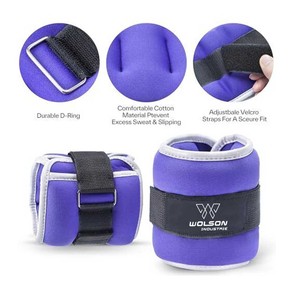 Fitness Training Réglable Néoprène Personnalisé Sable Rempli Cheville Poignet Sac De Sable Poignet pour Marche Gym Fitness Exercice Cheville Poids. - Product Image 2