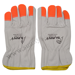 Heavy Duty Durable Cowhide Leather <b>Gloves</b> From Pakistan Work <b>Gloves</b> <b>Driver</b> <b>Gloves</b> for Truck Driving Warehouse Gardening - Product Image 5