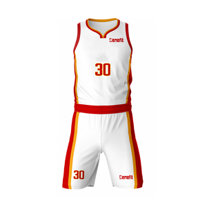 Vêtements de sport sans manches Club Team Uniforme de basket-ball respirant Ensembles de vêtements de basket-ball respirants pour adultes - Product Image 5