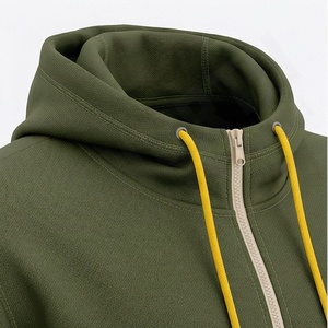 Conjunto Deportivo de Invierno para Hombre, con Capucha y Logotipo Personalizado, Estilo Casual, Holgado, de Algodón y Felpa, para Gimnasio, Fitness y Deportes, Dos Piezas - Product Image 4