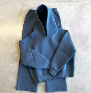 Sudadera con Capucha Unisex de Alta Calidad, Estilo Casual, Holgada, de Secado Rápido, con Logotipo de Goma en Relieve Personalizado, Color Blanco Invierno, Otros Conjuntos para Hombre - Product Image 1