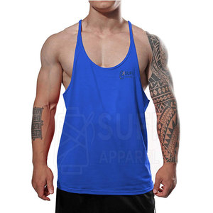 เสื้อกล้ามถักแบบสั่งทำพิเศษสำหรับผู้ชาย คอกลม ทรงสปอร์ต ระบายอากาศ แห้งเร็ว ผ้าฝ้าย 100% สีและโลโก้ปรับแต่งได้ - Product Image 3