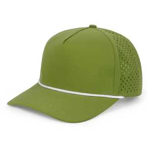 Gorras Snapback de Golf de 5 paneles de alta calidad para hombre 2025, parte superior impermeable, diseño perforado, informal, común de negocios - Product Image 4