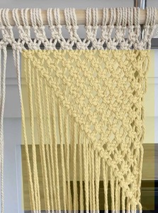 Macrame <b>Curtain</b> Handmade Boho Door <b>Curtains</b> <b>for</b> <b>Bedroom</b> Living Room Woven Bohemian Decor from India - Product Image 2