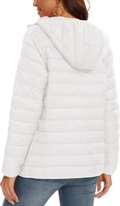 Abrigo de invierno brillante de moda promocional de la mejor calidad, chaqueta acolchada para mujer, chaqueta acolchada personalizada, chaqueta de gran oferta - Product Image 2