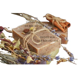 ETIQUETA PRIVADA HECHO A MANO NATURAL ORGÁNICO MAR MUSGO HIERBAL BAÑO INODORO ACEITE ESENCIAL JABÓN CALIDAD PREMIUM - Product Image 3