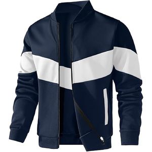 Veste de baseball de haute qualité pour hommes broderie personnalisée manches longues veste universitaire d'hiver pour homme 100% coton - Product Image 3