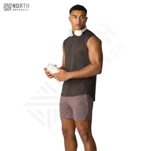 Pantalones Cortos Deportivos Activos para Hombre de Secado Rápido y Ecológicos, Personalizados al por Mayor para Entrenamiento al Aire Libre, Gimnasio, Fitness, Pantalones Cortos de Verano para Hombre - Product Image 3