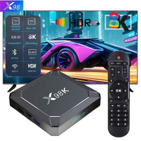 TV Box X98K OTT con Chip Rockchip RK3528A, Android 13 Opcional, Decodificación 8K, LAN de 100M, Smart Set Top Box para Streaming en Casa