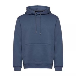 Sudaderas con capucha de hombre de invierno de algodón 100% de alta calidad precio al por mayor logotipo personalizado bordado impresión patrón sólido sudaderas básicas - Product Image 1