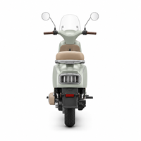 Skuter Listrik Retro 1000W 60V Streetbikes Moped Klasik 55km/jam E-Bike Komuter Perkotaan