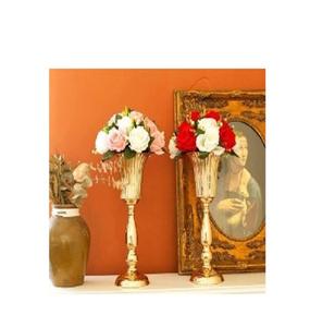 Vente en gros Vase à fleurs de luxe moderne de haute qualité sur base carrée Plateau de table de bureau Décoration intérieure Vase décoratif pour salon - Product Image 5