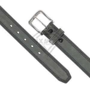 Boucles en métal de haute qualité Ceintures en cuir véritable sur mesure avec emballage personnalisé Meilleures ceintures en cuir pour hommes OEM - Product Image 3