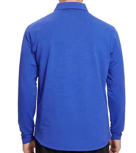 Camiseta Polo de Manga Larga para Hombre, Duradera y Ajustable, Transpirable, a Bajo Precio, Fácil de Usar, para Uso Diario, con Logotipo Personalizado - Product Image 3