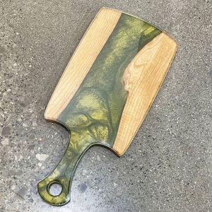 ราคาไม่แพงงานแต่งงานวันเกิดขนมไม้และเรซิ่นคณะกรรมการตัดคุณภาพระดับพรีเมียมสับบล็อกคณะกรรมการ Charcuterie บล็อก - Product Image 4