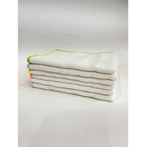 Serviette de cuisine à séchage rapide tissée de couleur unie hypoallergénique 25*35cm OEM ODM écologique 100% coton à faible quantité minimale de commande réutilisable - Product Image 6