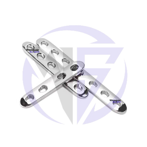 Implants vétérinaires, lot de 3 plaques de compression à contact limité LC-DCP en acier inoxydable de 2,4 mm pour usage canin, entreprises Wenquar - Product Image 5