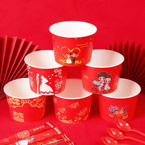 <b>Paper</b> Good Deal of Customizable Specifications Disposable <b>Bowl</b> Set Intensification Factory Wholesale Wedding Disposable <b>Bowls</b> - Product Image 2