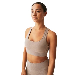 Sujetador Deportivo para Mujer al por Mayor, Sin Costuras, Acolchado, para Gimnasio, Yoga, Fitness, Suave, Elástico, Transpirable, Ropa Deportiva para Correr y Entrenar - Product Image 2
