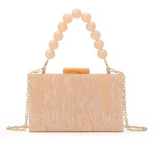 Sac fourre-tout promotionnel élégant pochette en résine transparente pour sac à main unique - Product Image 1