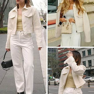 2025 nouveauté femmes laine vestes léger femmes laine vestes pas cher prix femmes laine vestes - Product Image 4