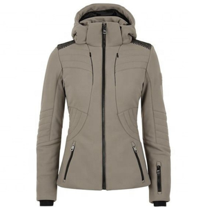 Warm womens equestrian coat featuring <b>fleece</b> <b>lining</b> windproof exterior adjustable fit and reliable construction for riders - Product Image 5