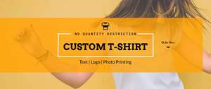 T-shirt personnalisé imprimé photos T-shirts impression logo 100% coton T-shirt OEM services pièces décontracté quantité soie Uniisex - Product Image 5