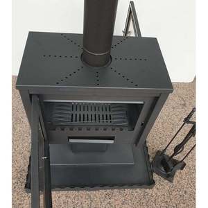 Estufa de Leña Portátil DORELLO SOBA de Hierro Fundido, para Interiores y Exteriores, de Uso en Cocina, Independiente - Product Image 3