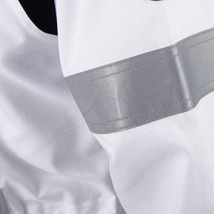 ผ้าคลุม Hi VIS แบบกำหนดเองได้ชุดทำงานสะท้อนแสงมองเห็นได้ชัดเจนดีไซน์ใหม่ - Product Image 3