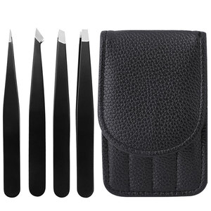 Pinzas de Venta caliente Pinzas de cejas de acero inoxidable Accesorios de Punta inclinada y belleza de maquillaje - Product Image 1