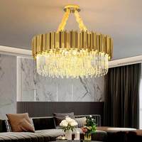 Lustre Suspendu en Cristal pour Restaurant, Hôtel, Mariage, Décoration de Maison, Lampe de Plafond en Cristal Personnalisée pour Salon