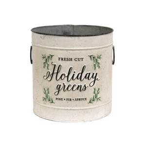 Tấm Sắt Trồng Vườn Nguồn Cung Cấp Kim Loại Mộc Mạc Trồng Giá Bán Buôn Trang Trí Chậu Hoa Mạ Kẽm Giáng Sinh Trồng <span class=keywords><strong>2025</strong></span> - Product Image 5