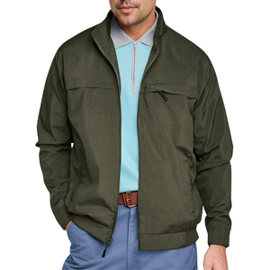 Personalizado de invierno de diseño Vintage de la escuela de La Universidad de los hombres de la cremallera frontal bolsillos de béisbol Letterman Varsity chaqueta impermeable de lana - Product Image 3