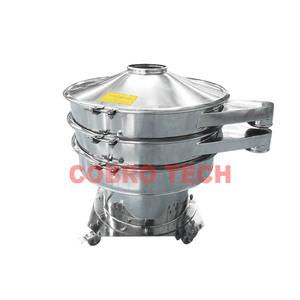 New Stainless Steel 304 Vibration Sifter with Motor for Coffee Bean and Soybean Sizing Vegetable Processing Plant Use - Product Image 5