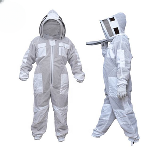 Recién llegado atractivo personalizado 3 capas Unisex ventilado traje de abeja apicultor apicultura ultraligero mono de abeja - Product Image 2